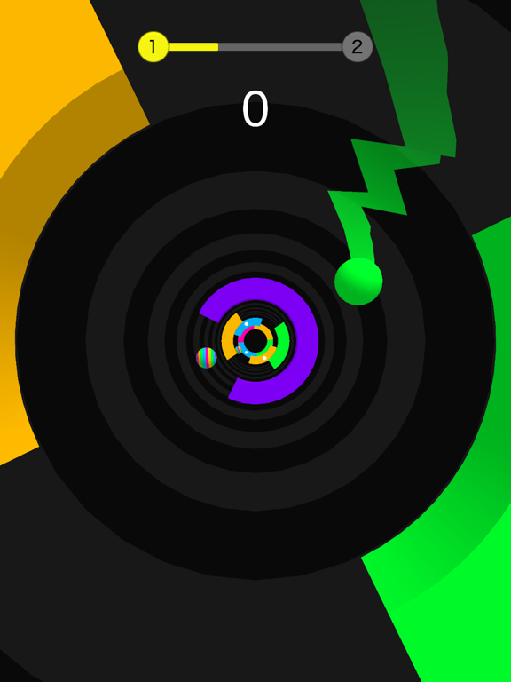 Helix Color Ball - Switch Run iPad screenshot 4 - Games app