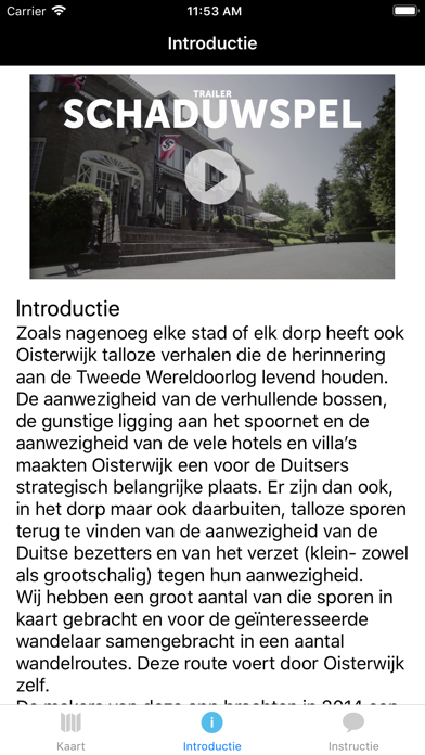 Wandelapp Oorlog in Oisterwijk Screenshot