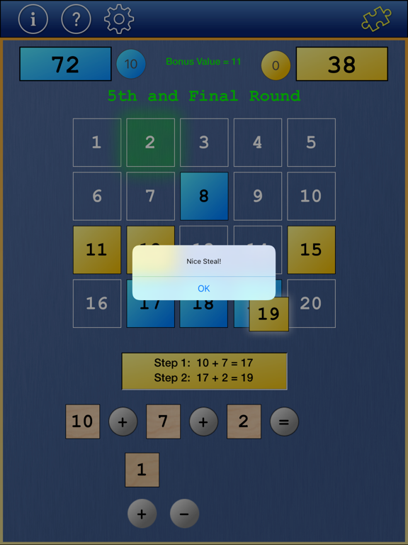 Tri This Math iPad screenshot