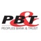 Start banking wherever you are with Peoples Bank & Trust Mobile Banking app