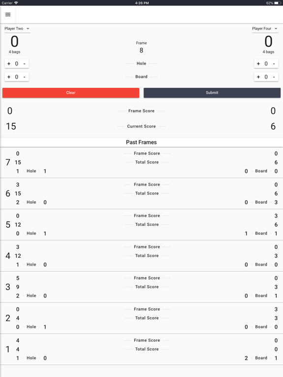 Screenshot #5 pour Cornhole Score Tracker