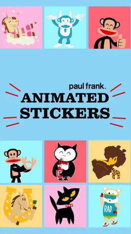 Game screenshot Paul Frank Animated Stickers mod apk