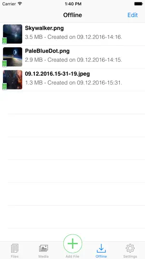 MobiVisor Files screenshot 3