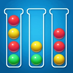 Tri Balles de Couleur en Tubes
