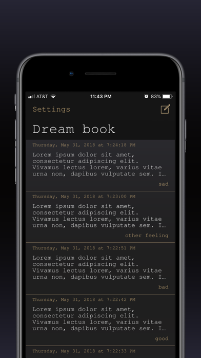 My Dream Book screenshot 2