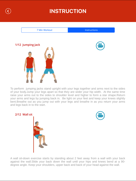 Screenshot #4 for Loose Weight: 7 Minute Workout