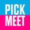 Pickmeet è un'app per instant chat da utilizzare in eventi selezionati per conoscere nuovi amici, comunicare e divertirti