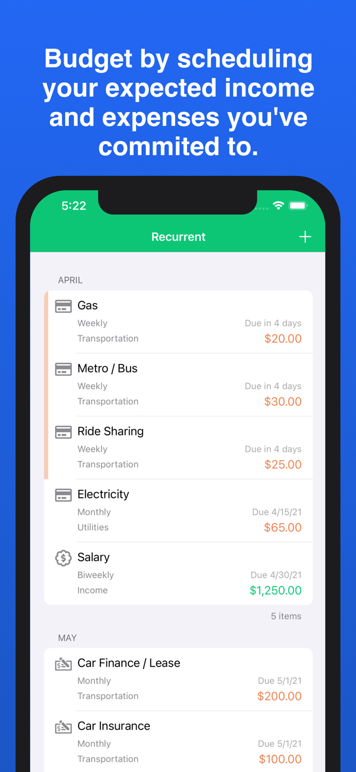 Cash Predict Easy Budget