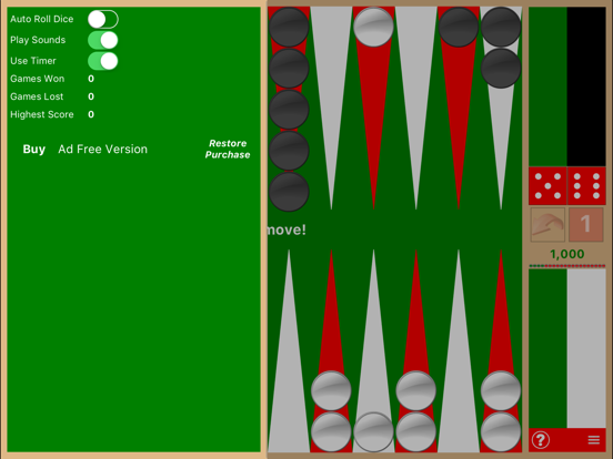 Screenshot #6 pour Back-Gammon
