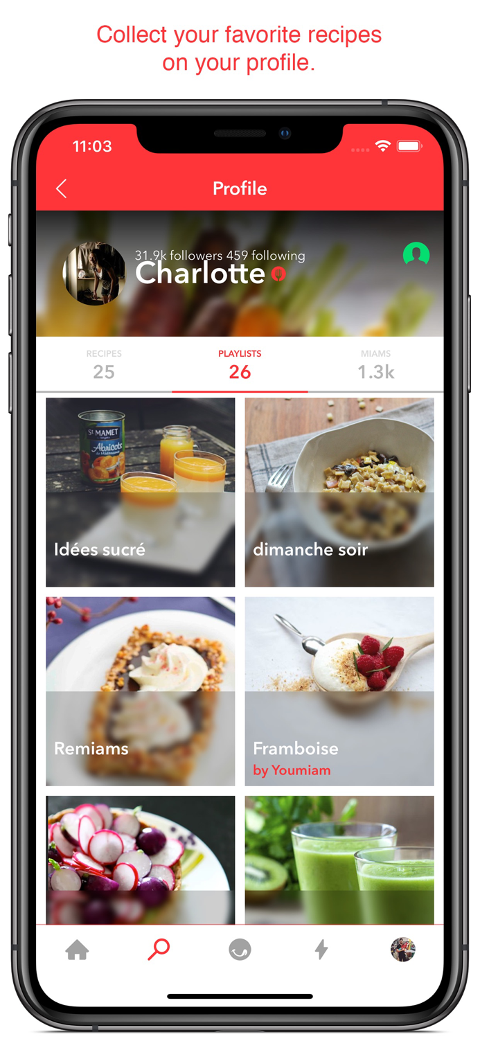Youmiam - visual recipes
