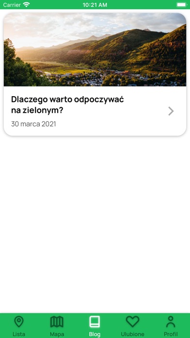 Odpocznij na zielonym Screenshot