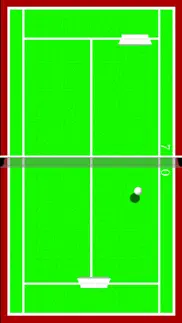 tennis pong! iphone screenshot 1