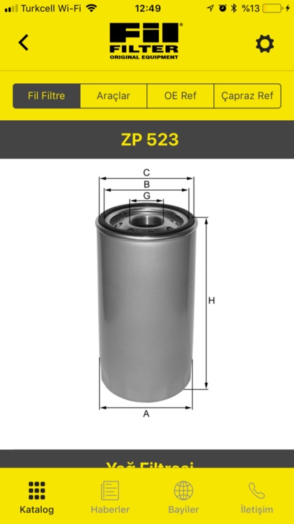 Fil Filter Catalog