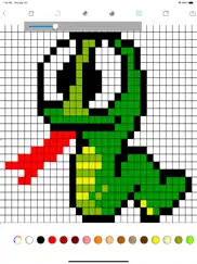 pixel art - dibujar con puntos ipad capturas de pantalla 3