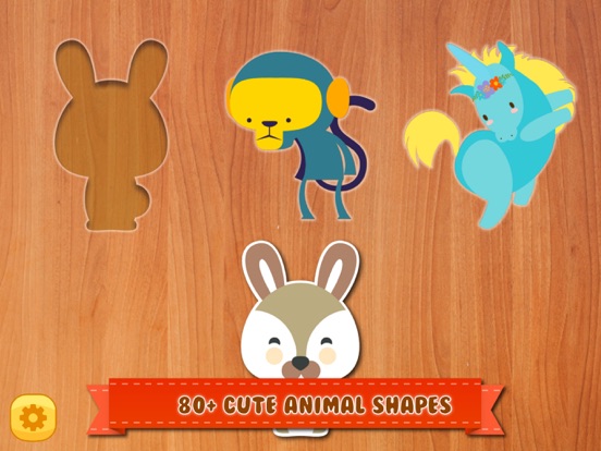 Screenshot #6 pour Baby Animal Shape Block Puzzle