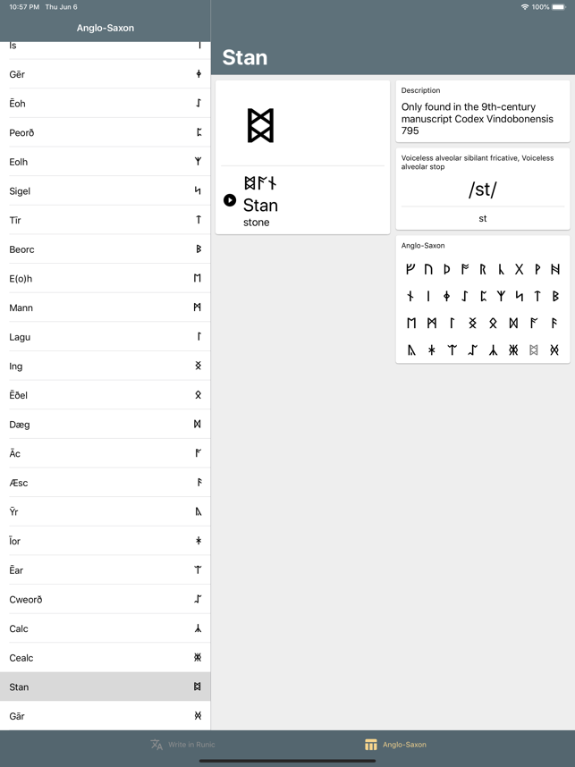 ‎Write in Runic Screenshot