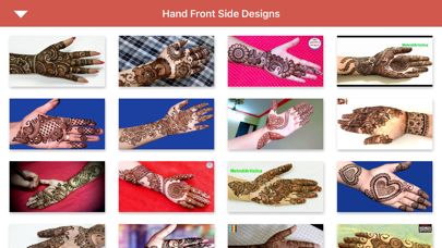 Screenshot #2 pour Derniers Designs HD Mehndi
