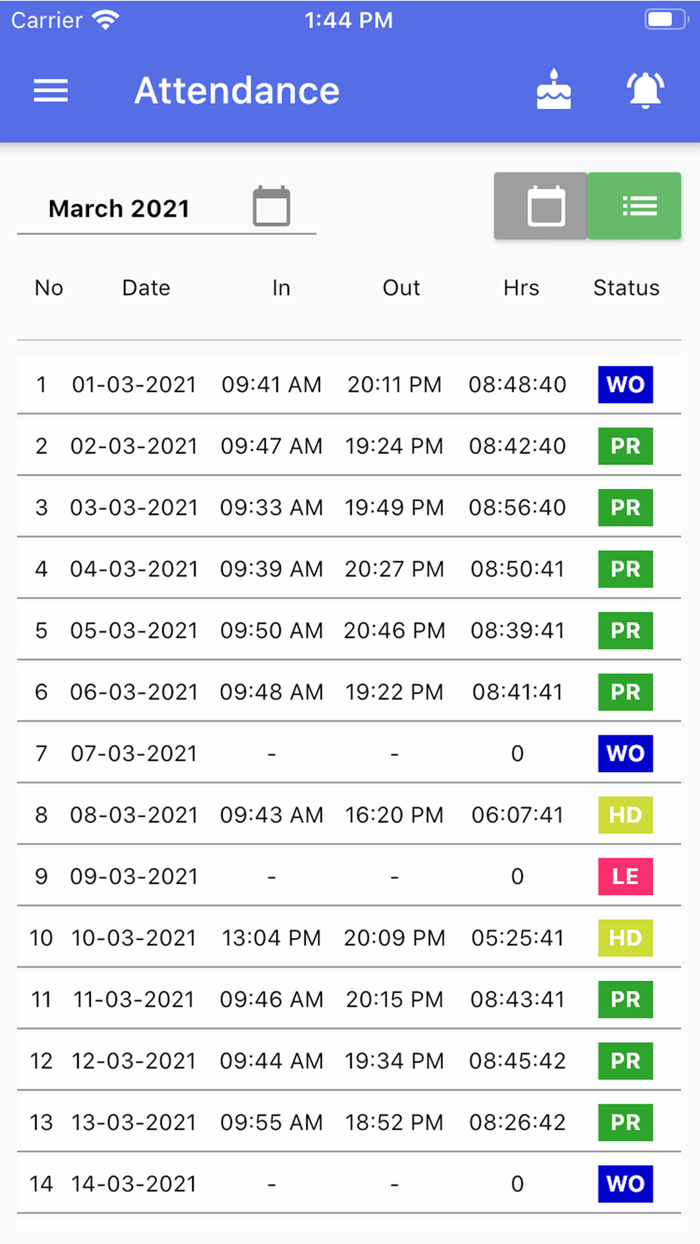 Infogird Employee Self Service