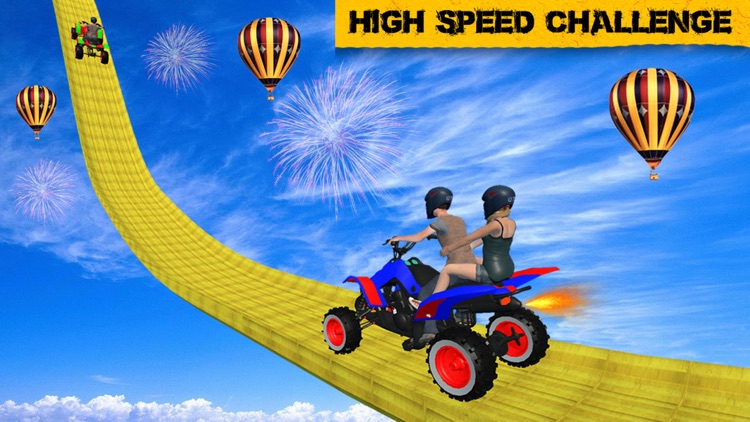 Road Runner Quad Bike Stunts