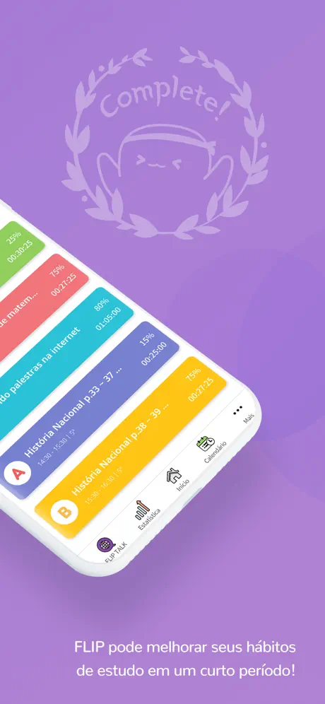 FLIP-Tempo de Foco para estudo