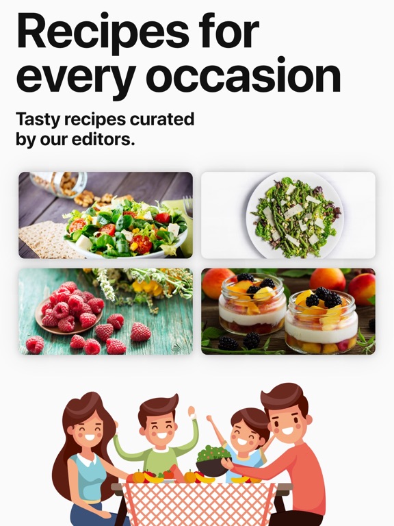 Diabetic Recipes-Meal Planner iPad screenshot 1 - Food & Drink app