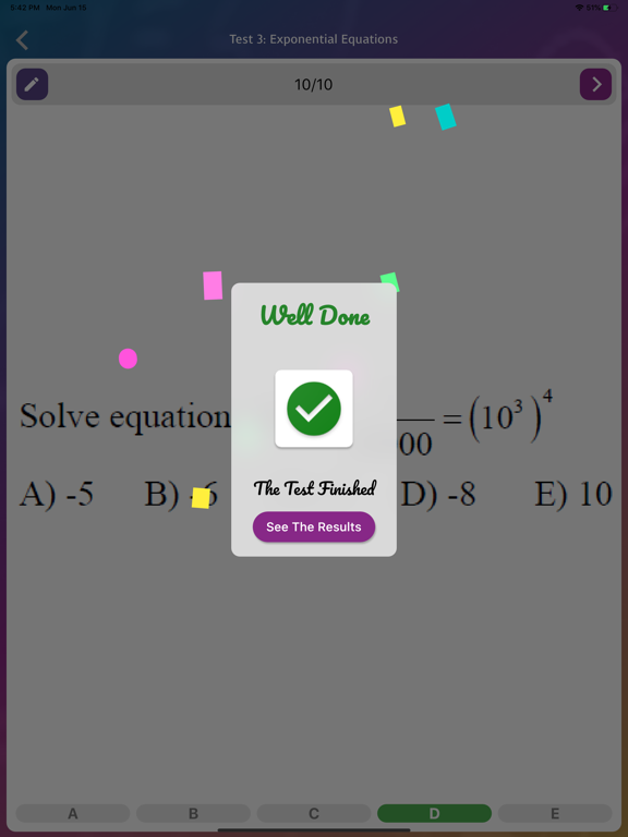 CLEP College Algebraのおすすめ画像7