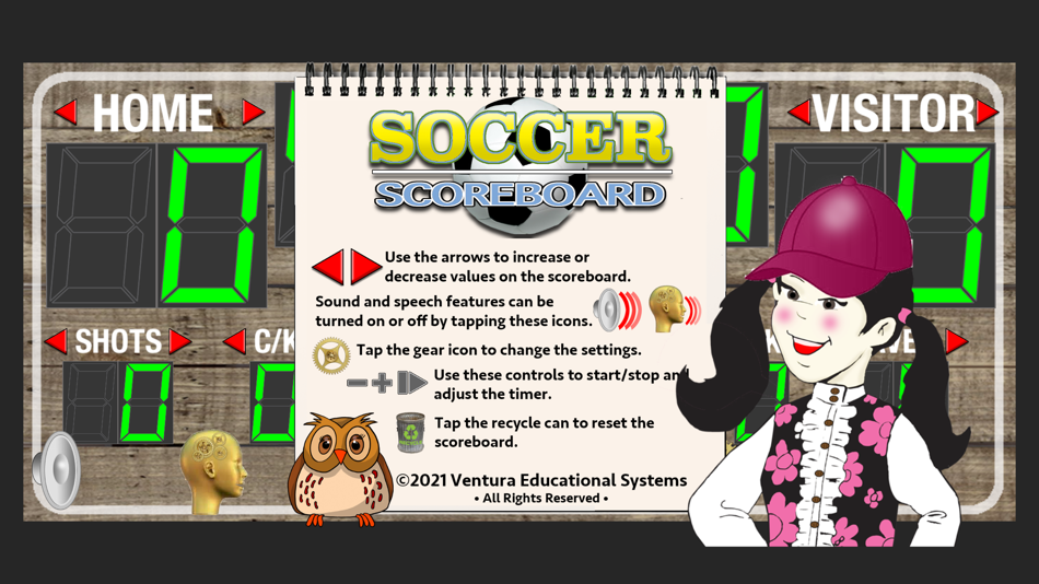 #4. Soccer Scoreboard Deluxe (iOS) By: Ventura Educational Systems