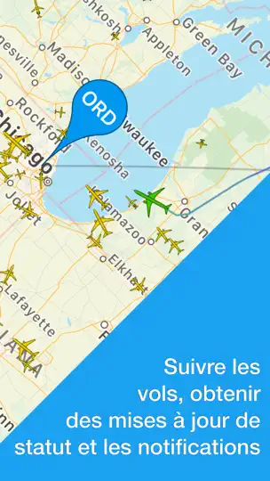 Capture d'écran de SkyTrack | Flight Radar Fly 24 sur iPhone 2