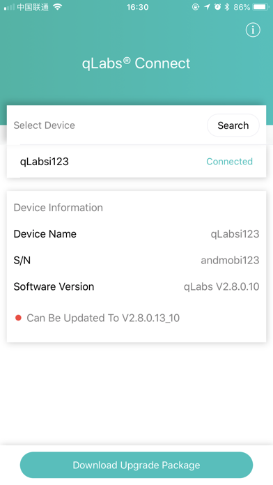 qLabs® Connect screenshot 2