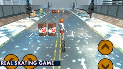 Street Skateboard Girl screenshot 2