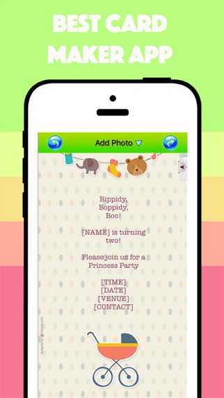 Screenshot #1 pour Carte de voeux Maker