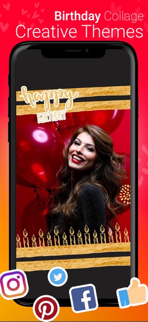 Birthday Photo Collage Editor(圖1)-速報App