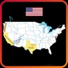 Geography of USA Study & Quiz icon