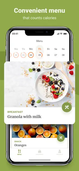 Game screenshot PEP: Diet - Healthy meal plan hack