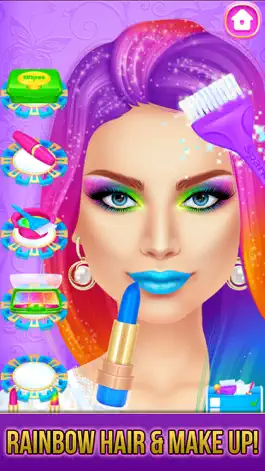 Game screenshot Make Up & Hair Salon Makeover apk