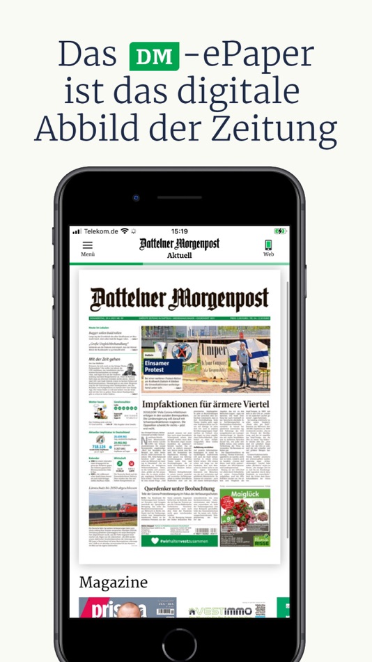 #6. Dattelner Morgenpost (iOS) 由: Medienhaus Bauer GmbH & Co. KG