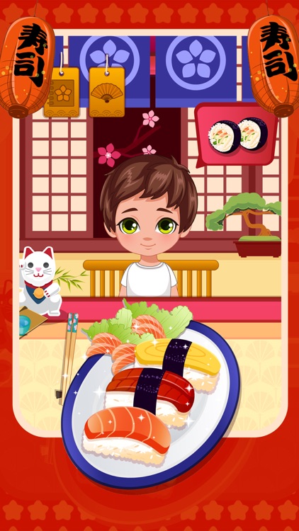 Sushi Bar Frenzy-cooking games