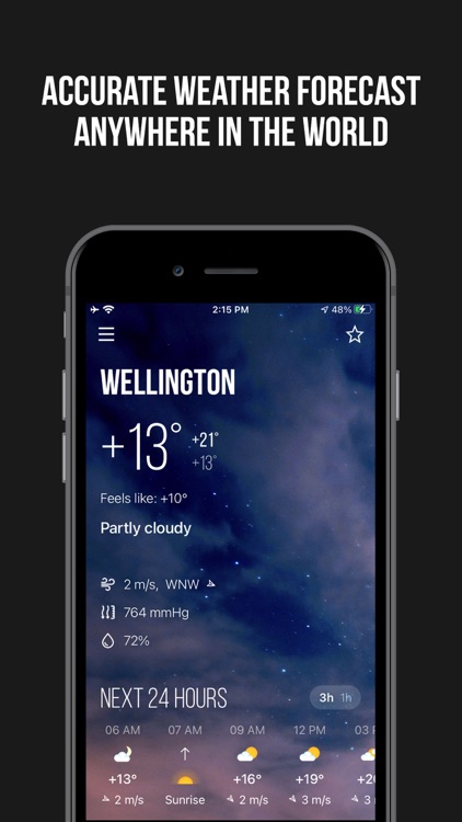 MeMeteo: weather forecast live