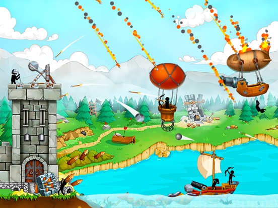 The Catapult: stick man game iPad screenshot 4 - Games app