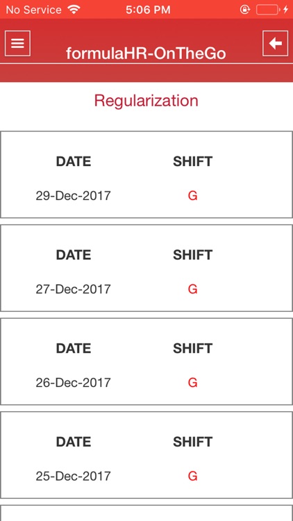 FormulaHR-onTheGo screenshot-5