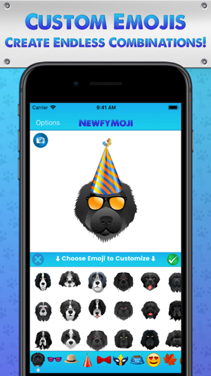 ‎NewfyMoji Screenshot