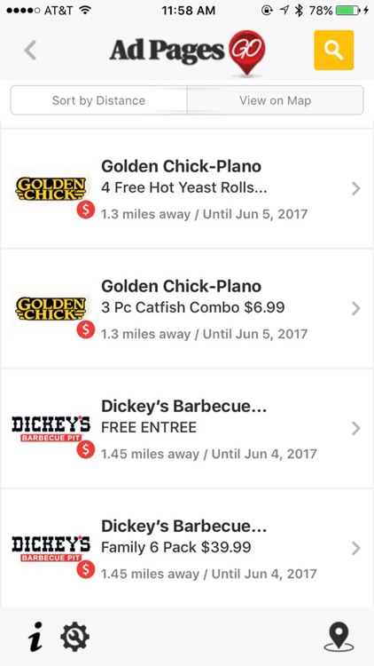 Ad Pages GO Local Coupons screenshot-4