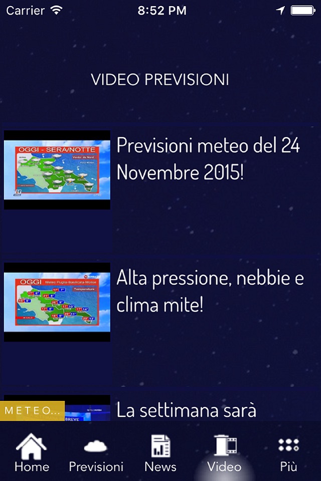 Meteo Puglia screenshot 4