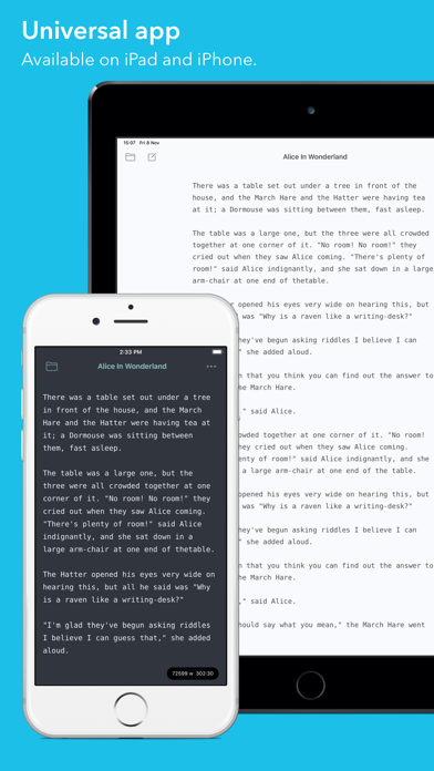 Screenshot #1 pour iWriter