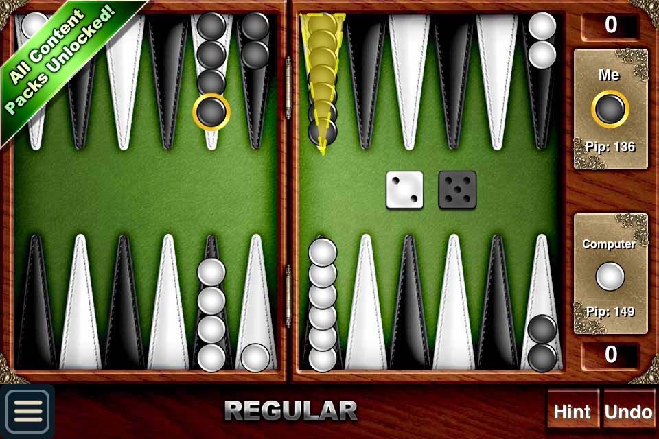 Backgammon HD screenshot 4