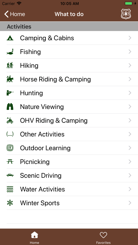 #3. Uinta-Wasatch-Cache NF (iOS) Podle: US Forest Service