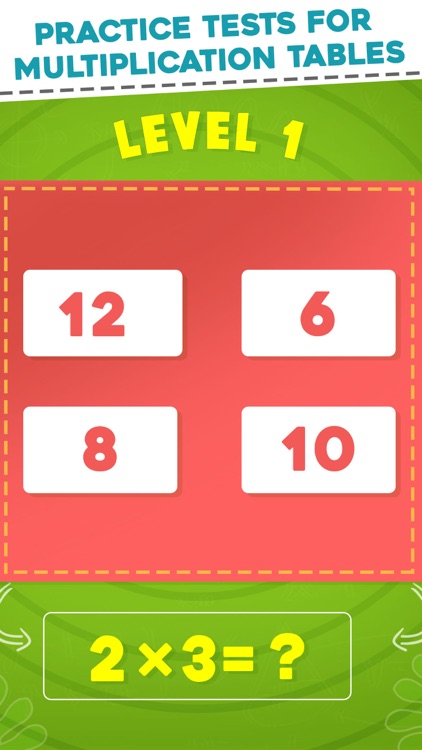 Multiplication Tables Learning