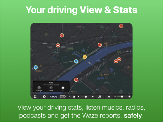 Screenshot #1 for CarOS · Smart Dashboard