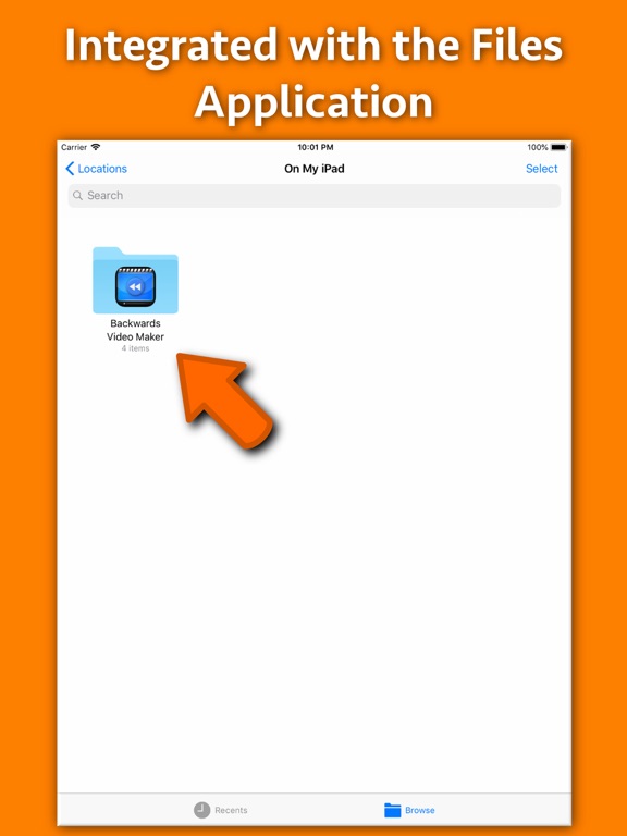 Screenshot #5 for Backwards Video Maker
