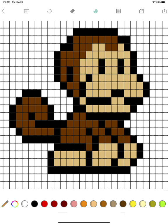 Screenshot #4 pour Pixel art - dessine avec des p